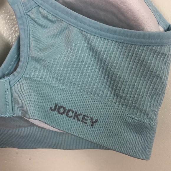 Jockey Blue Sports Bra w/ Criss Cross Back - Picture 4 of 5